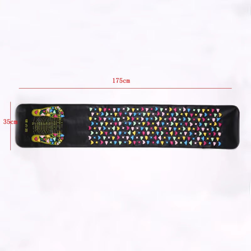 Simulation Cobblestone Foot Massage Mat Home Comfortable Foot Massage Cushion Gravel Road Massage Mat 35/70/120/140/175Cm*35Cm