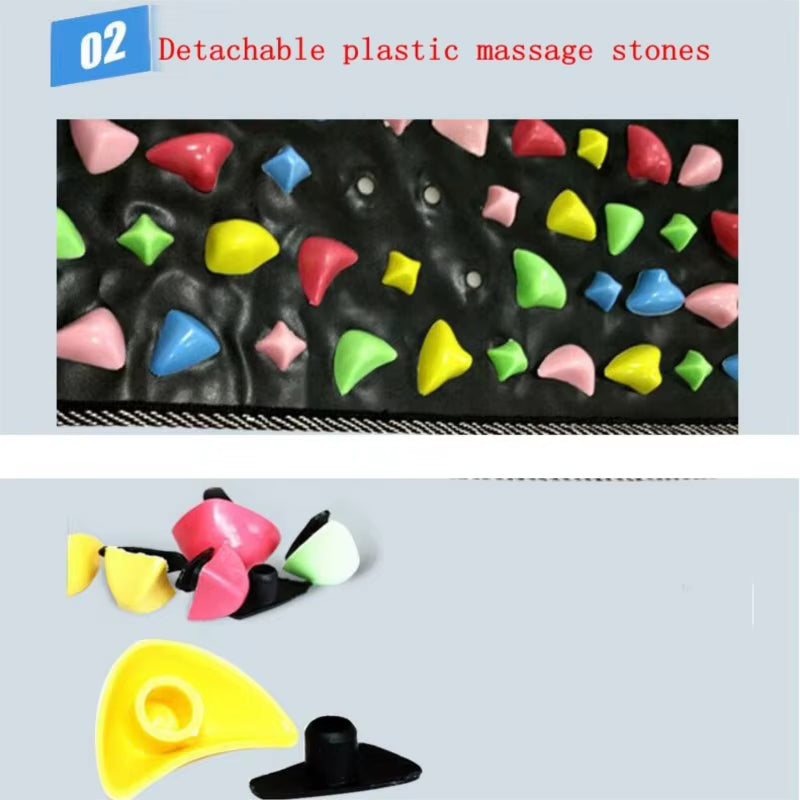 Simulation Cobblestone Foot Massage Mat Home Comfortable Foot Massage Cushion Gravel Road Massage Mat 35/70/120/140/175Cm*35Cm