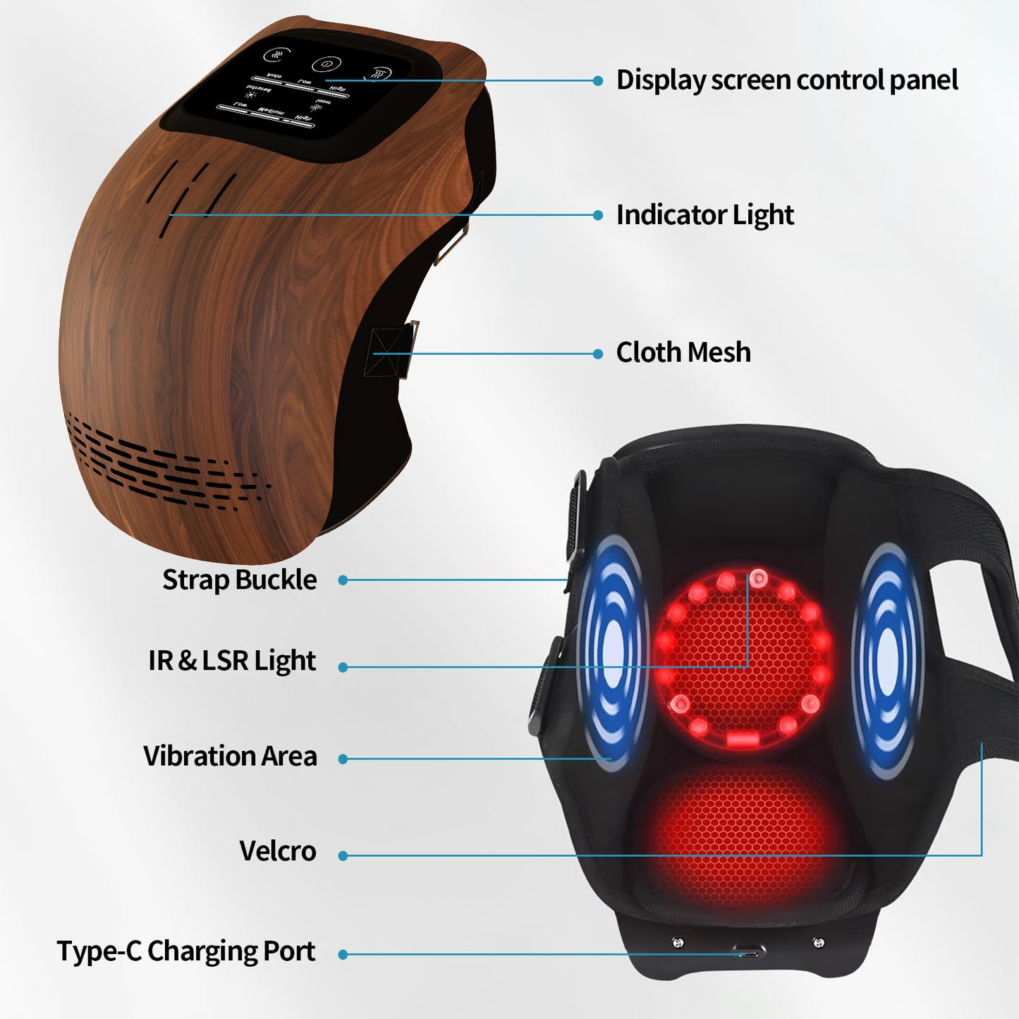 Intelligent Knee Massager Electric Knee Physiotherapy