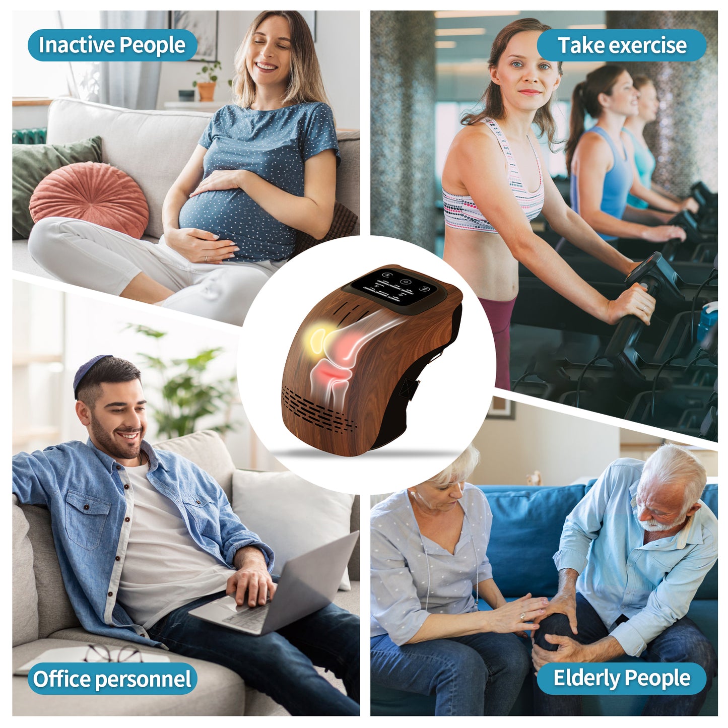 Intelligent Knee Massager Electric Knee Physiotherapy